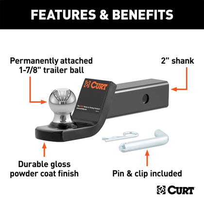 CURT 45131 Class III Fusion Mount