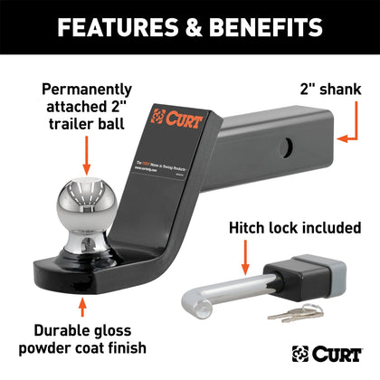 CURT 45142 Trailer Towing Starter Kit