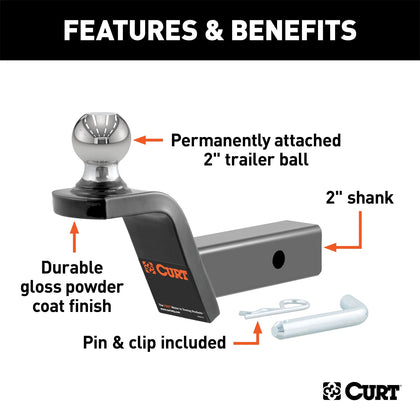 CURT 45155 Class III Fusion Mount