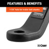 CURT 45340 Class V Commercial Duty Ball Mount