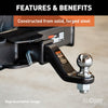 CURT 45341 Class V Commercial Duty Ball Mount