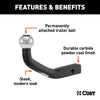 CURT 45571 Euro Ball Mount
