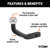 CURT 45572 Euro Ball Mount