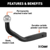 CURT 45591 Euro Ball Mount