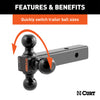 CURT 45650 Class III/IV Multi Ball Mount