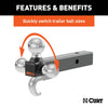 CURT 45675 Tri-Ball With Hook