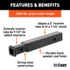 CURT 45775 Receiver Adapters/Extenders