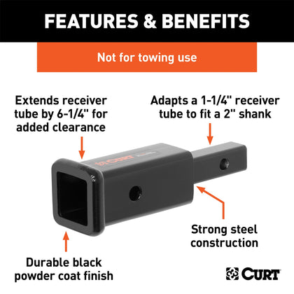 CURT 45785 Receiver Adapters/Extenders