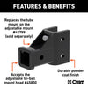 CURT 45802 Receiver Tube
