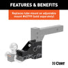 CURT 45802 Receiver Tube