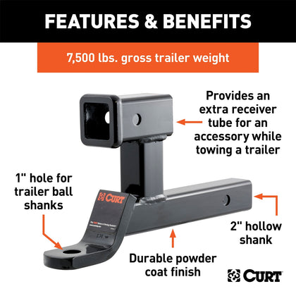 CURT 45810 Multi-Purpose Ball Mount