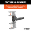 CURT 45812 Class III Adjustable Ball Mount