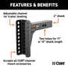 CURT 45910 Hollow Shank