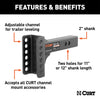 CURT 45911 Hollow Shank