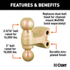 CURT 45912 Replacement Dual-Ball