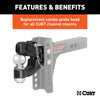 CURT 45919 Channel Style Forged Pintle With Ball