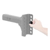 CURT 45921 Replacement Adjustable Channel Mount Anti-Rattle Rubber Bumper
