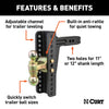 CURT 45926 Adjustable Channel Mount
