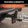 CURT 48200 Combination Ball/Pintle Hook