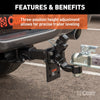 CURT 48328 Adjustable Pintle Mount