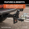 CURT 48329 Adjustable Pintle Mount