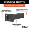 CURT 48340 Adjustable Pintle Mount