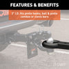 CURT 48510 Forged Alloy Steel Flat Drawbar