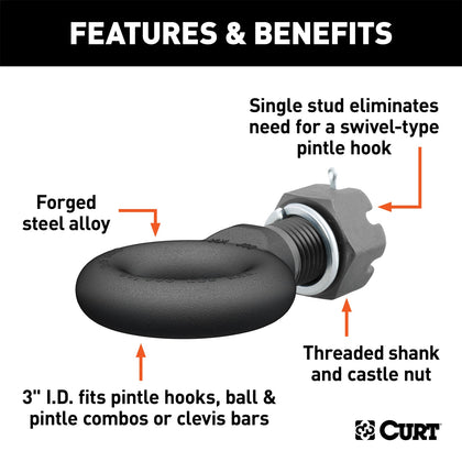 CURT 48530 Forged Alloy Steel Drawbar