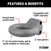 CURT 48600 Adjustable Eye Drawbar