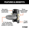 CURT 48631 Lunette Eye And Channel