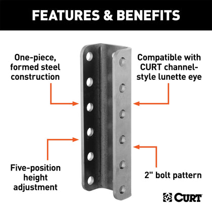CURT 48650 Adjustable Eye Channel
