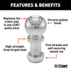 CURT 48830 Balls For Pintle