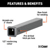 CURT 49180 Receiver Tube