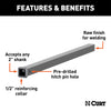 CURT 49480 Receiver Tube