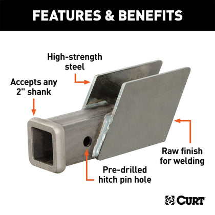 CURT 49717 Weld-On Hitch Box