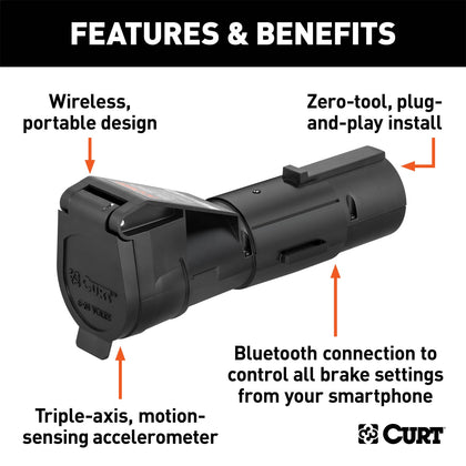 CURT 51180 Echo Wireless Brake Control