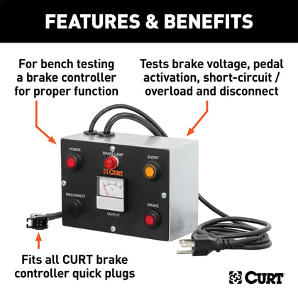 CURT 51521 Brake Control Test Box