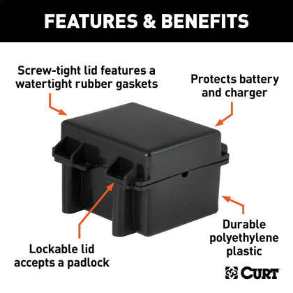 CURT 52027 Battery Case
