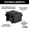 CURT 52027 Battery Case