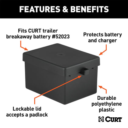 CURT 52030 Battery Case