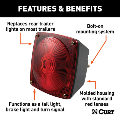 CURT 53441 Combination Light