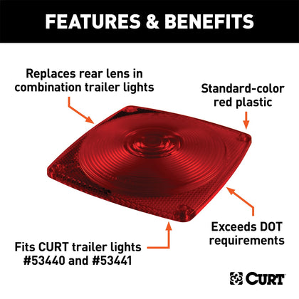 CURT 53445 Combination Light