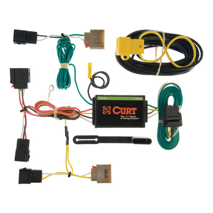 CURT 55050 Custom Wiring Harness Fits 07-10 Caliber Compass Patriot