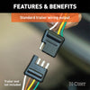 CURT 55050 Custom Wiring Harness Fits 07-10 Caliber Compass Patriot