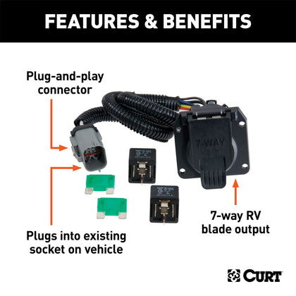 CURT 55243 Custom Wiring Connector
