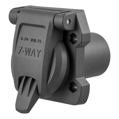 CURT 55416 Heavy Duty Replacement  7-Way RV Blade Socket