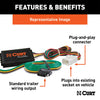 CURT 55529 Custom Wiring Connector Fits 05-10 Sportage