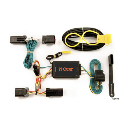 CURT 55597 Custom Wiring Harness Fits 04-09 Aspen Durango