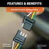 CURT 55774 Vehicle To Trailer Connector w/Harness