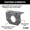 CURT 57207 Trailer Wire Connector Bracket